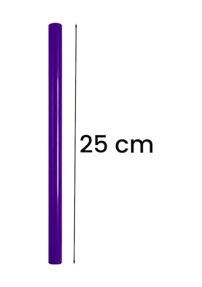 Midex Orf-bt-25prp-50x Mor Ritim Çubuğu Paketi 25 Cm Karbon Fiber Örf Aletleri Seti Toptan Paket Tek Renk 50 Çift