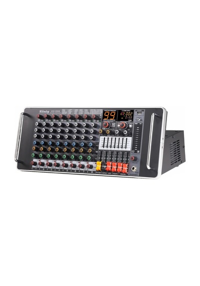 König KRP-PRO8 8 Kanal Power Mikser Anfi 2x550 Watt
