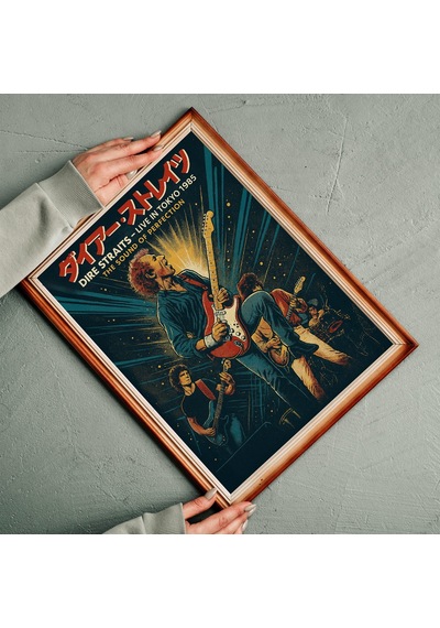 Dire Straits Limited Edition Pop Art Poster