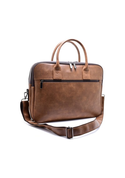 Taba Gövde Kahverengi Kapak Unisex Laptop & Evrak Çantası Taba 1
