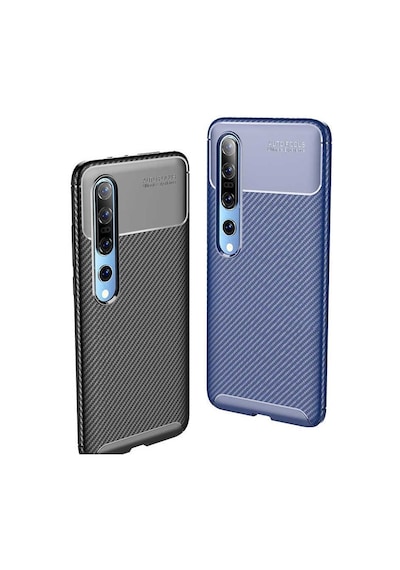 Smcase Xiaomi Mi 10 Pro Kılıf Ultra Soft Negro Karbon Silikon Siyah