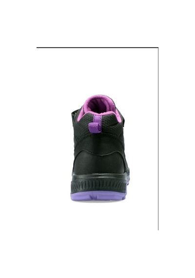 Slazenger Sa220f022-561 Kesha Siyah-Mor Kız Çocuk  Bot Siyah