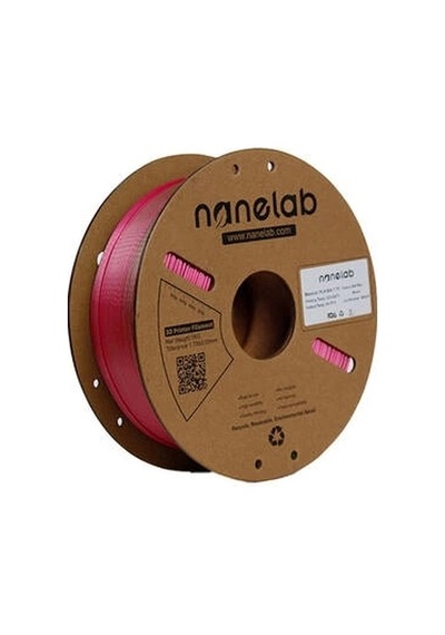 Nanelab Çift Renkli Silk Pla Filament - Yeşil-kırmızı - 1.75mm - 1kg
