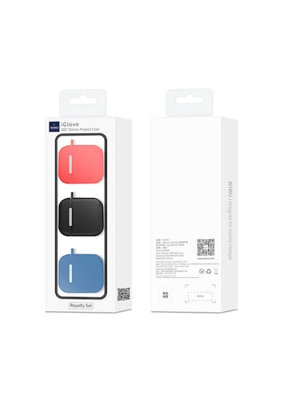 Wiwu İglove Apple Uyumlu AirPods Royalty Kılıf Seti
