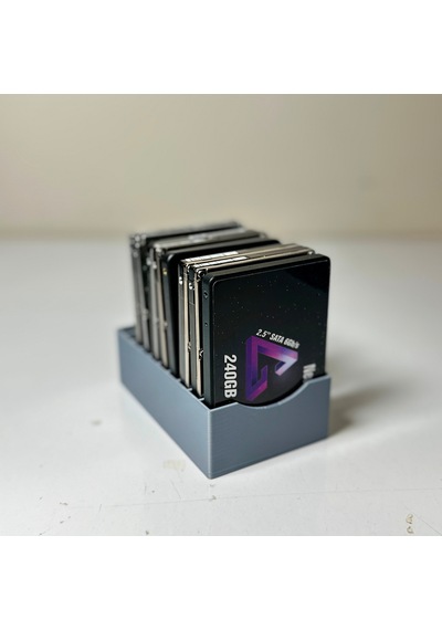 10'lu Harddisk, Ssd, Hdd 2,5 İnç Saklama Kutusu
