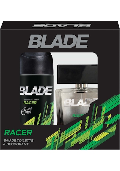 Blade Racer Erkek Parfüm EDT 100 ML + Erkek Sprey Deodorant 150 ML
