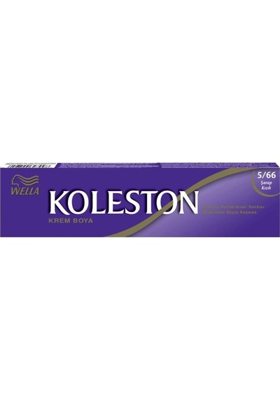 Koleston Tüp Boya 50 Ml - 5.66 Şarap Kızılı