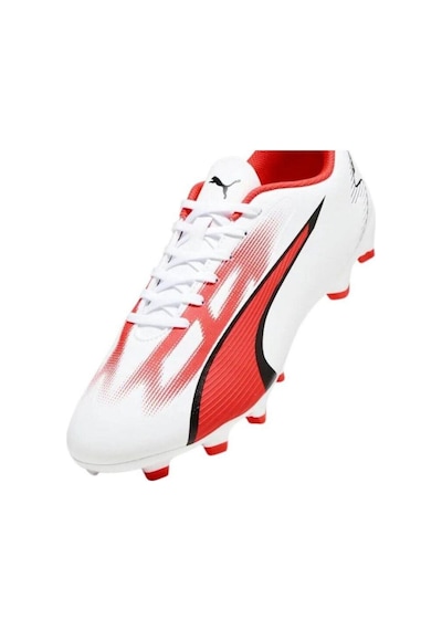 Puma Ultra Play Fg/ag Erkek Krampon 10742301 Profesyonel Futbol Ayakkabısı Beyaz - Kırmızı