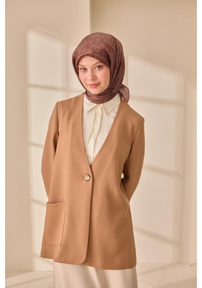 Silk Home Shiny Eşarp 75012-18 Kızıl Kahve