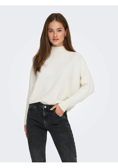 Jdy Jdyprime Life L/s Hn Bat Pull Kadın Kazak 15351898 Ekru