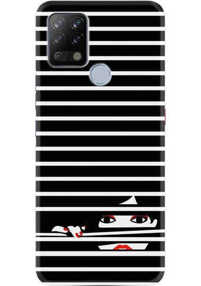 Oppo A74 Kılıf Desenli Light My Fire 1366