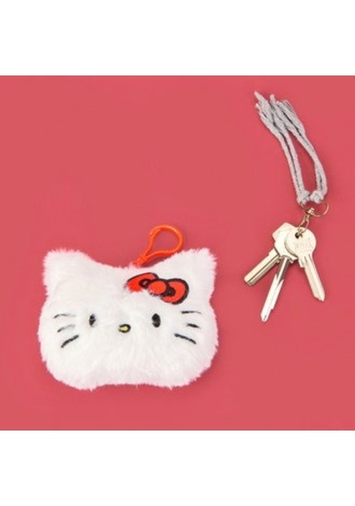 Hello Kitty Çanta Süsü - Beyaz - 12x10 Cm Çok Renkli