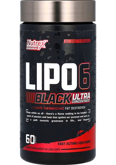 Nutrex Research, Lıpo-6 Black, Ultra Concentrate 60 Black-caps
