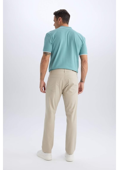 DeFacto Slim Fit Dar Kesim Dar Paça Chino Kanvas Pantolon C2401AX25SPBG191