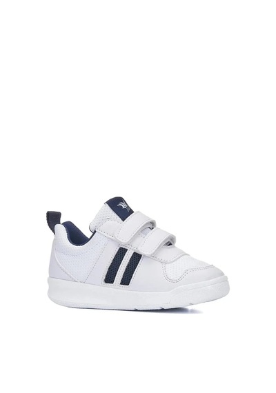 Zacoz Unisex Bebek Ortopedik İlk Adım Sneaker Beyaz Laci