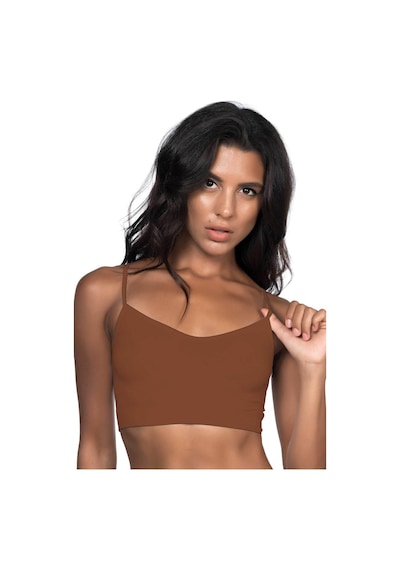 Kahve Mı Emay 4003 Soft İp Askı Büstiyer Kahve