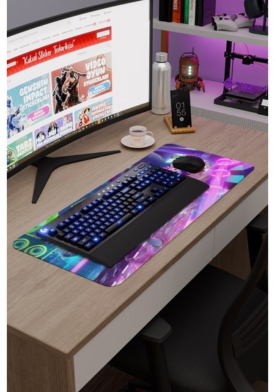 Fall Guys Kaymaz Dikişli Kauçuk Oyuncu Mousepad V1 - 70x30 Xl Gaming Mouse Pad Fare Altlığı