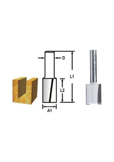 Makita Freze Bıçağı 12x19 Mm Maad-47662
