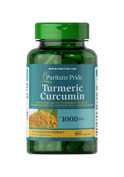 Puritan's Pride Turmeric Curcumin 1000 Mg 60 Kapsül