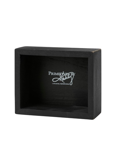 Lexroo 104041 Klasik Siyah Ve Beyaz Kutu Tabelası, 12 X 10 Cm, Orta Parmak Standart