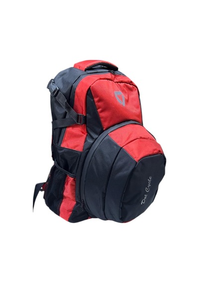 Motospartan Sırt Çantası Dc Siyah Kırmızı Diğer