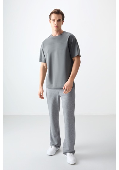 Air Jones Tommy Life Haki Pamuklu Kalın Yumuşak Dokulu Oversize Fit Basic Erkek T-shirt - 88378 Haki Air Jones Tommy Life Haki Pamuklu Kalın Yumuşak Dokulu Oversize Fit Basic Erkek T-shirt - 88378 Haki