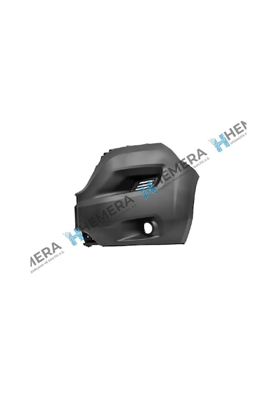 Parcaustasi-pulo Oem No:1612430580- Uyumlu Peugeot Boxer 2014 Tampon Ön Sol Köşe Astarlı Sıslı P1-bx14-61