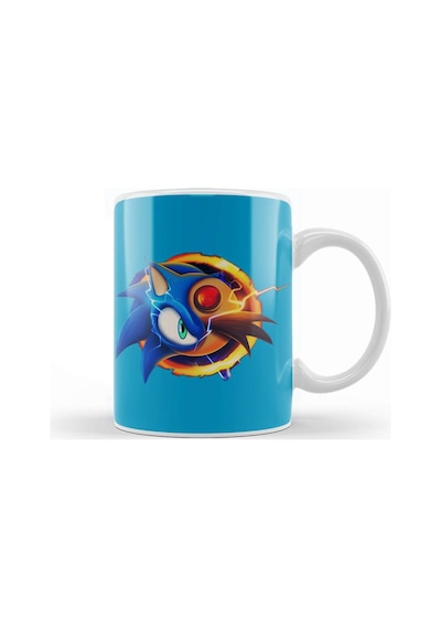 Sonic The Hegdehog Kupa Bardak Porselen Karışık