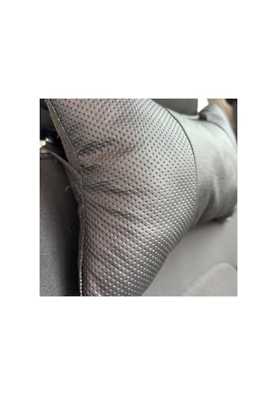 2'li Set Ortopedik Araç Boyun Yastığı, Ergonomik Tasarımı İle Araba Kullanımında Rahatlık Sağlar Açık Ceviz