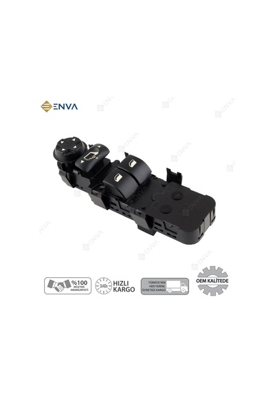 Peugeot 207 Cam Açma Düğmesi Anahtarı 2006-2012 katlanır Aynalı