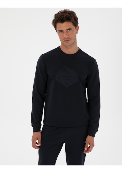 Pierre Cardin Erkek Lacivert Sweatshirt 50315408-vr033 Lacivert