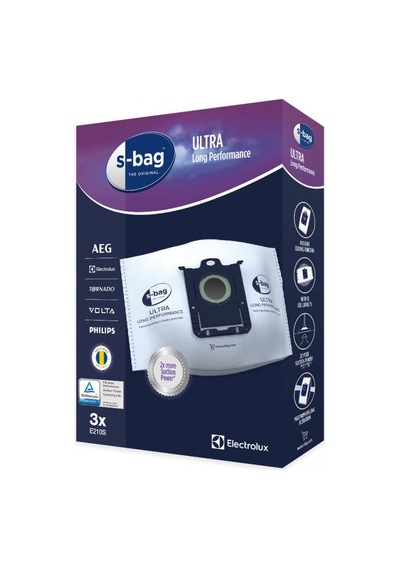 E210s S-bag Elektrikli Süpürge Toz Torbası - 5 Litre