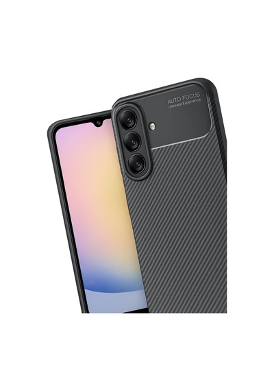 Samsung Galaxy  Uyumlu  A17 5g Auto Focus Karbon Kapak - Siyah