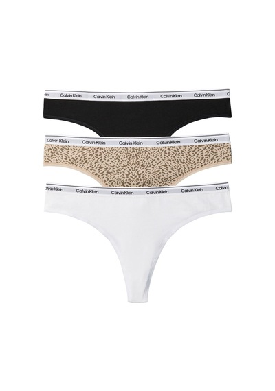 Calvin Klein Brazılıan 3'lü Kadın Külot-15890 3rn Black/ Classıc Whıte/ Anımal Mırror Calvin Klein Brazılıan 3'lü Kadın Külot-15890 3rn Black/ Classıc Whıte/ Anımal Mırror