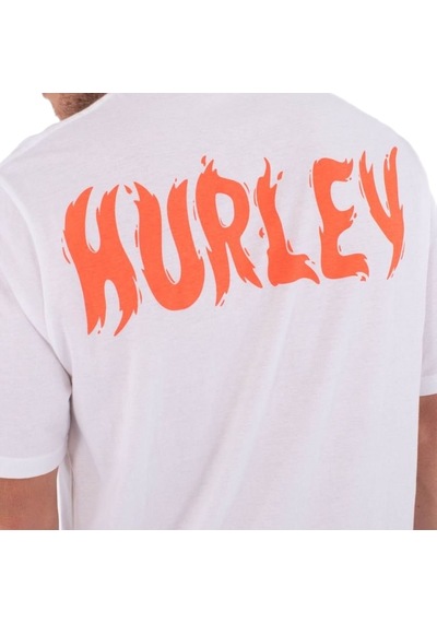 Hurley Hurley Printing Press Zombies Erkek Beyaz Tişört 908