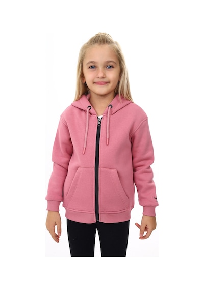 Toontoy Kız Çocuk Bej Kapüşonlu Fermuarlı Cepli Nakış Baskılı Örme Hırka - 2 İplik Şardonlu Gül Kurusu Toontoy Kız Çocuk Bej Kapüşonlu Fermuarlı Cepli Nakış Baskılı Örme Hırka - 2 İplik Şardonlu Gül Kurusu