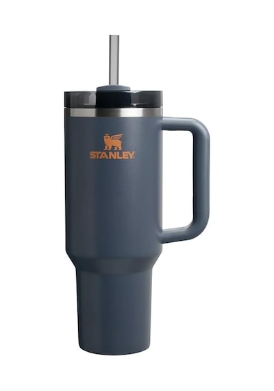 Pipetli Termos Bardak, Lacivert Twilight , 1.18 Litre Açık Beyaz