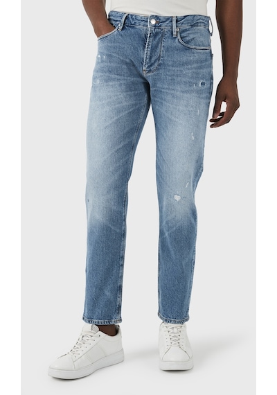 Emporio Armani Erkek Kot Pantolon 3d1j06 1d06z 0943 Buz Mavi