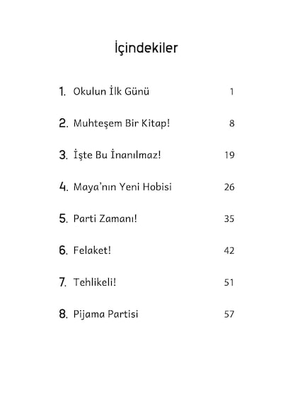 Sevimli Hikayeler / 7 Yaş +