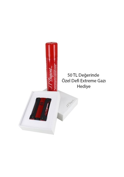S.T.dupont Defi Extreme Kırmızı Puro Çakmak 21402