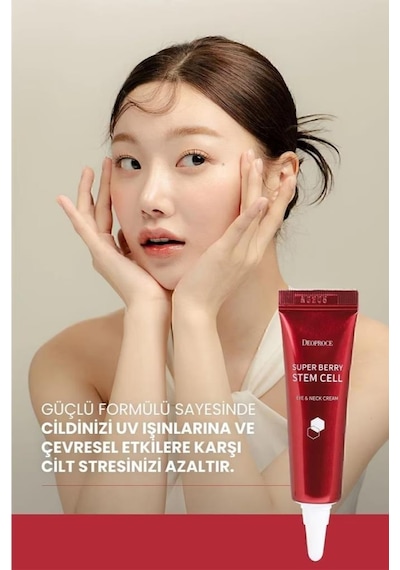 Korea Superberry Stemcell Göz Boyun Kremi 10 G