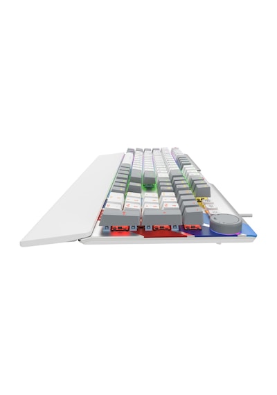 Havit Gamenote Kb898l Pro Rgb Mekanik Oyuncu Klavye Rgb, Full-key Rollover, Ses Tekeri, Bilek Destekli
