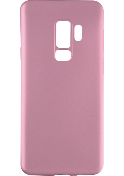 Nettech Samsung Galaxy G965 S9 Plus Uyumlu Arka Koruma Arka Koruma Kılıf - Krem Krem
