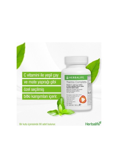Herbalife Thermo Complete 90 Tablet Tybcqfolı9fffwlj35