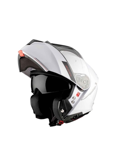 Mt Genesis Sv Solid A0 Çene Açılır Kask Beyaz
