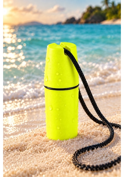 Boldy Su Geçirmez Para Kutusu-Swim Waterproof Box (307215171) Sarı Çok Renkli