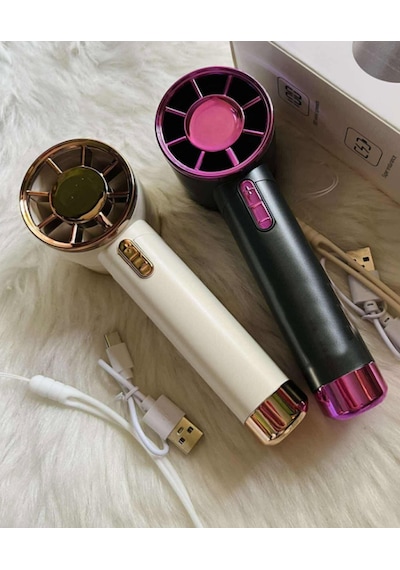 Fw50 Mini Turbo Jet Fan - Mini Şarjlı Vantilatör - Mini Fan Super Power 1 Adet