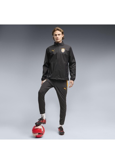 Puma Gsk All-weather Jacket Siyah Erkek Kapüşonlu Yağmurluk