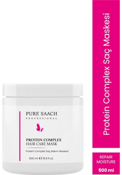 Pure Saach Professional Protein Komplex Saç Bakım Maskesi 500 ML