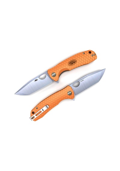 Honey Badger Tanto 14c28n Medium Orange Kamp Çakı Turuncu
